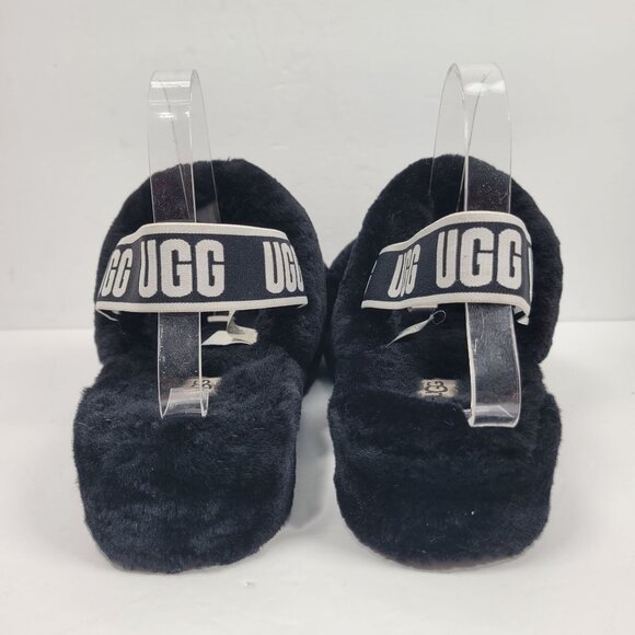 UGG Black Oh Yeah Women's Slide Slipper S/N 1107953 US Size 11 - Picture 4 of 9